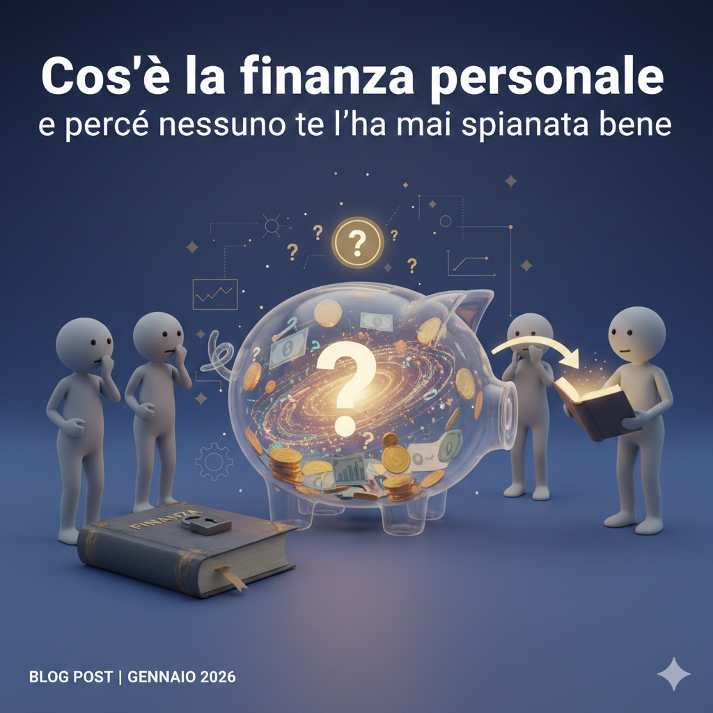 Cos’è la finanza personale e perché nessuno te l’ha mai spiegata bene