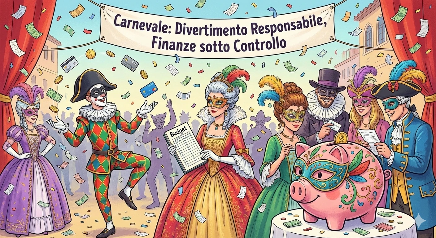 Carnevale 2026: Quanto Spendiamo Davvero (e Perché Sabotiamo Il Nostro Budget)