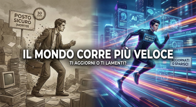 Nel 2026 non è il lavoro a cambiare: sei tu che devi aggiornarti (subito)